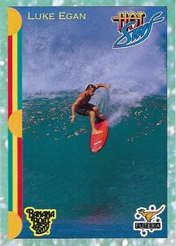 1993 Futera Hot Surf #16 Luke Egan Front